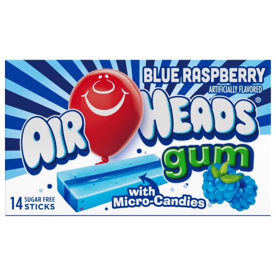 Airheads Kaugummi Blaue Himbeere 33 Gramm