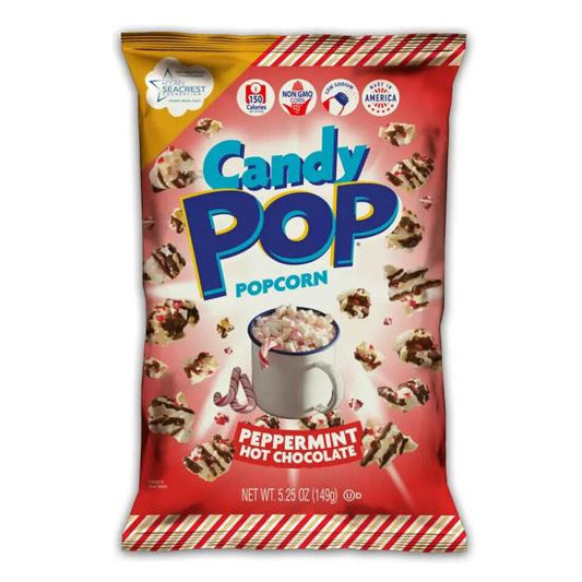 CandyPop Popcorn Heiße Schokolade Pfefferminze 149 Gramm