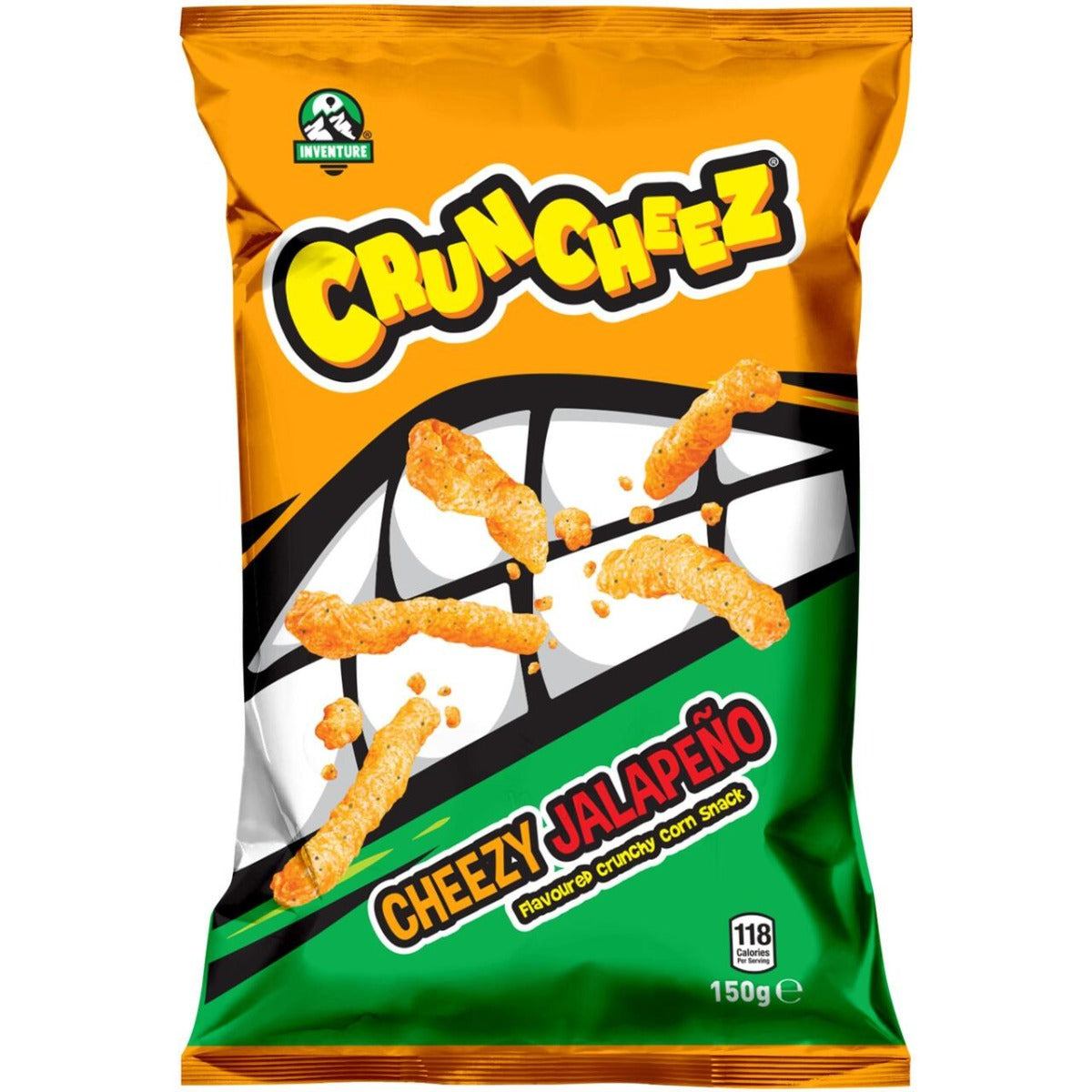 Cruncheez Cheezy Jalapeno 150 Gramm