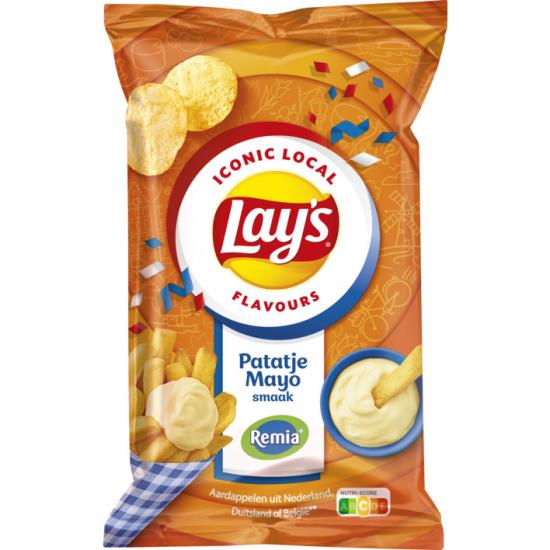 Lays Fries Mayo Box - 9 x 150 Gramm