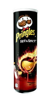 Pringles Hot & Spicy Chips 165 Gramm