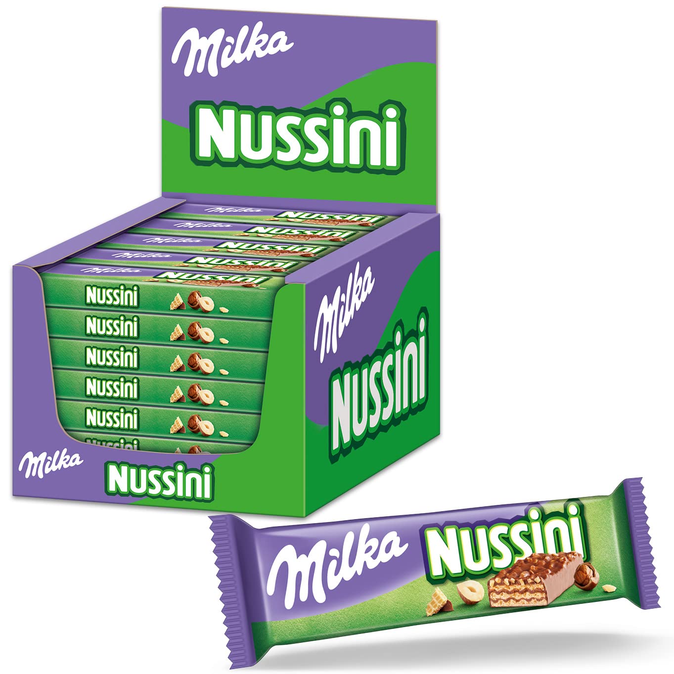 Milka Nussini Box 35 x 31,5 Gramm