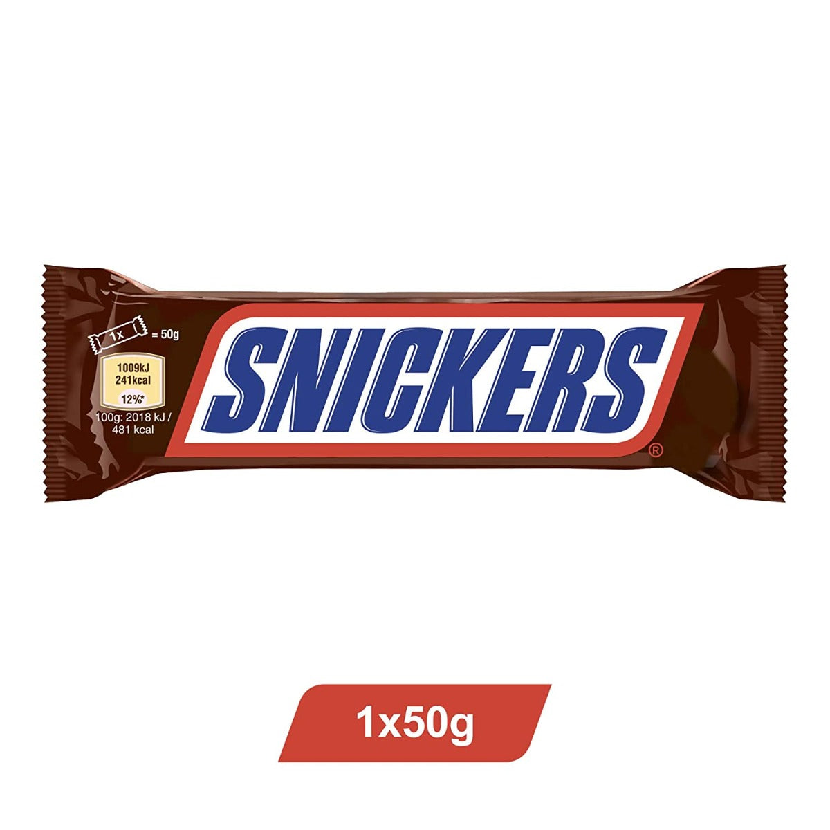Snickers Single Schokoriegel 51 Gramm