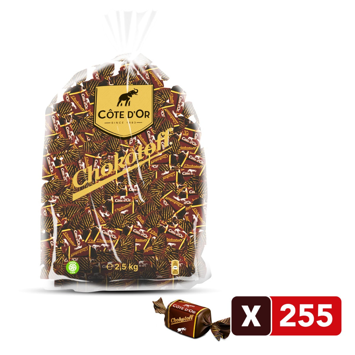 Chokotoff Pure Toffees Beutel 2,5 Kilo