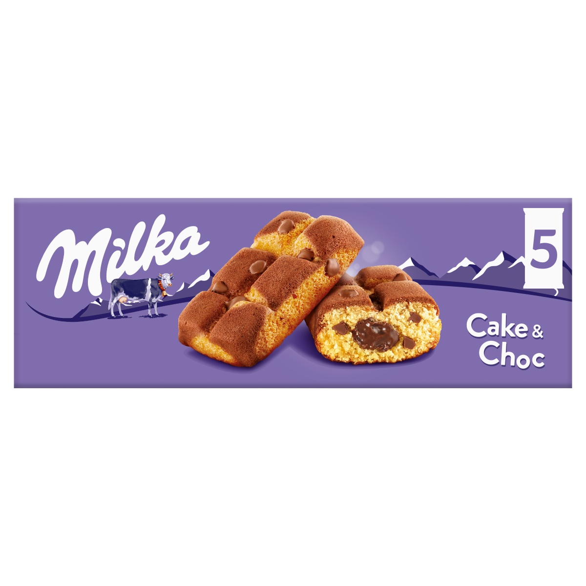 Milka Cake & Choc Schokoladenstücke 175 Gramm