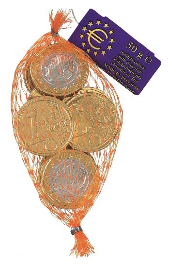 Euromünzen, lose, 100 x 50 Gramm