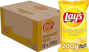 Lays Fries Joppie Box 18 x 200 Gramm