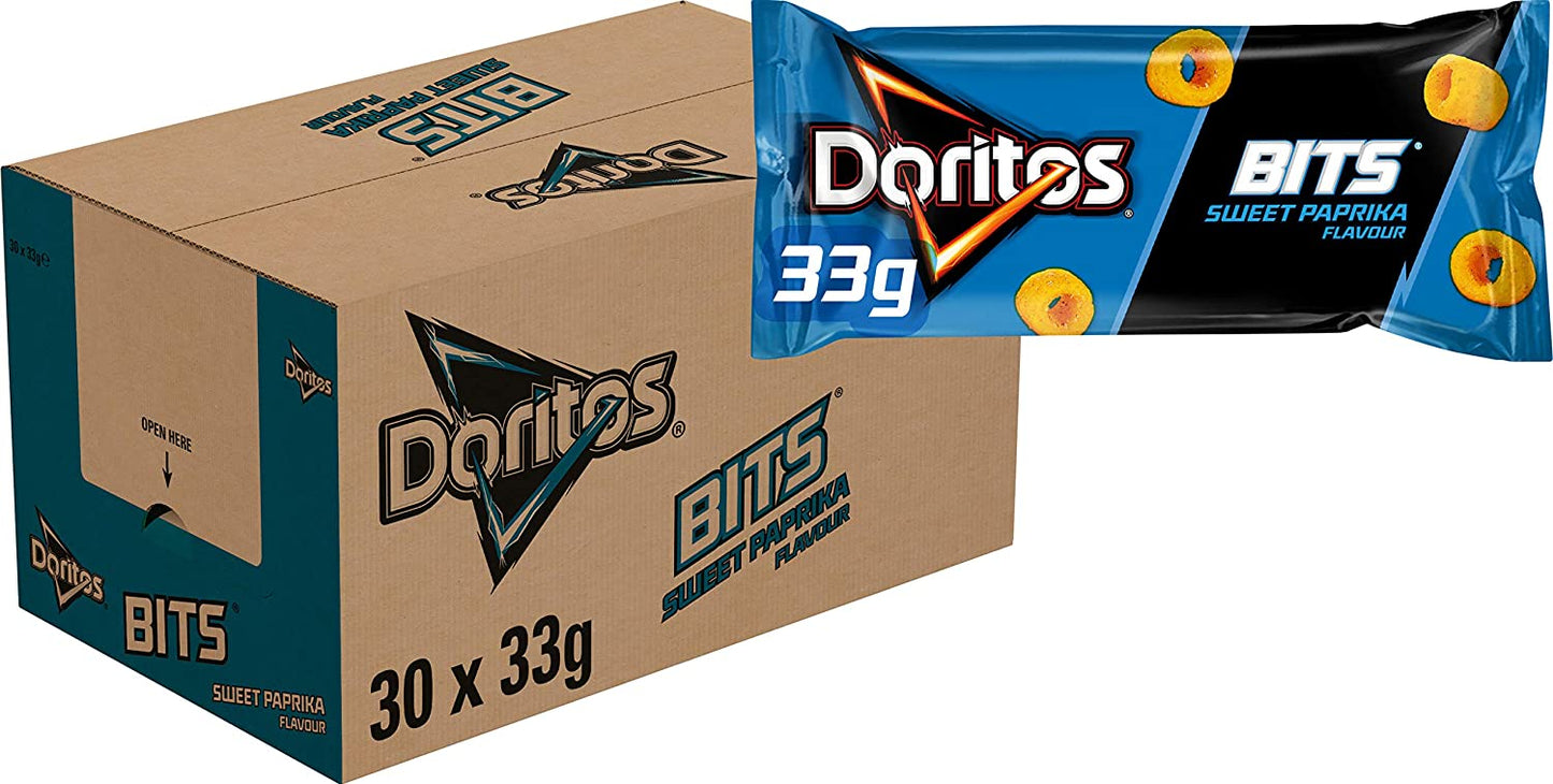 Doritos Bits Sweet Paprika Box - 30 x 33 Gramm