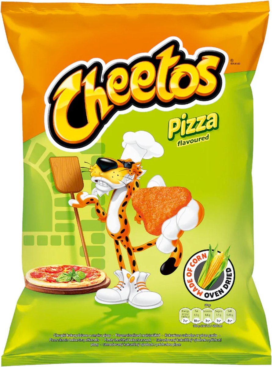 Cheetos Pizzerini Pizza 12x85 Gramm