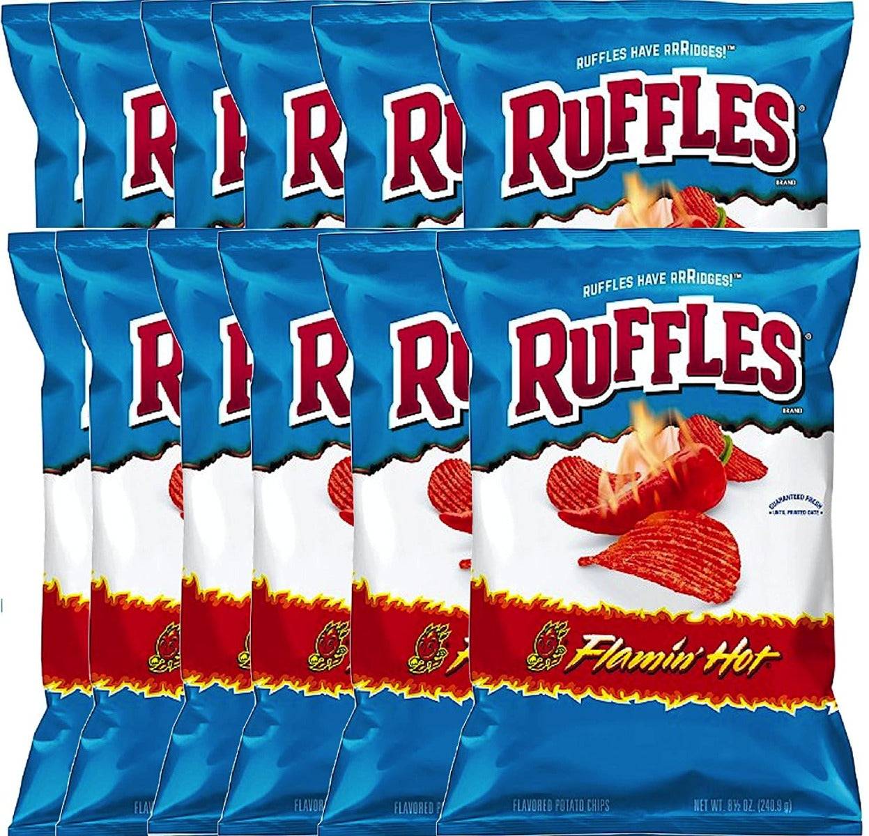 Ruffles Flaming Hot 184 Gramm x 12 Box