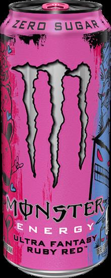 Monster Ultra Fantasy Rubinrot 12x500ML