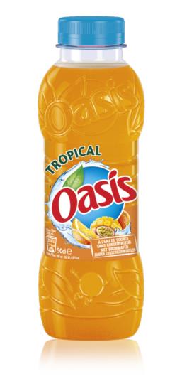 Oasis Tropical 50-cl-Flasche
