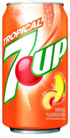 7UP Tropical Tablett 12 x 355 ml