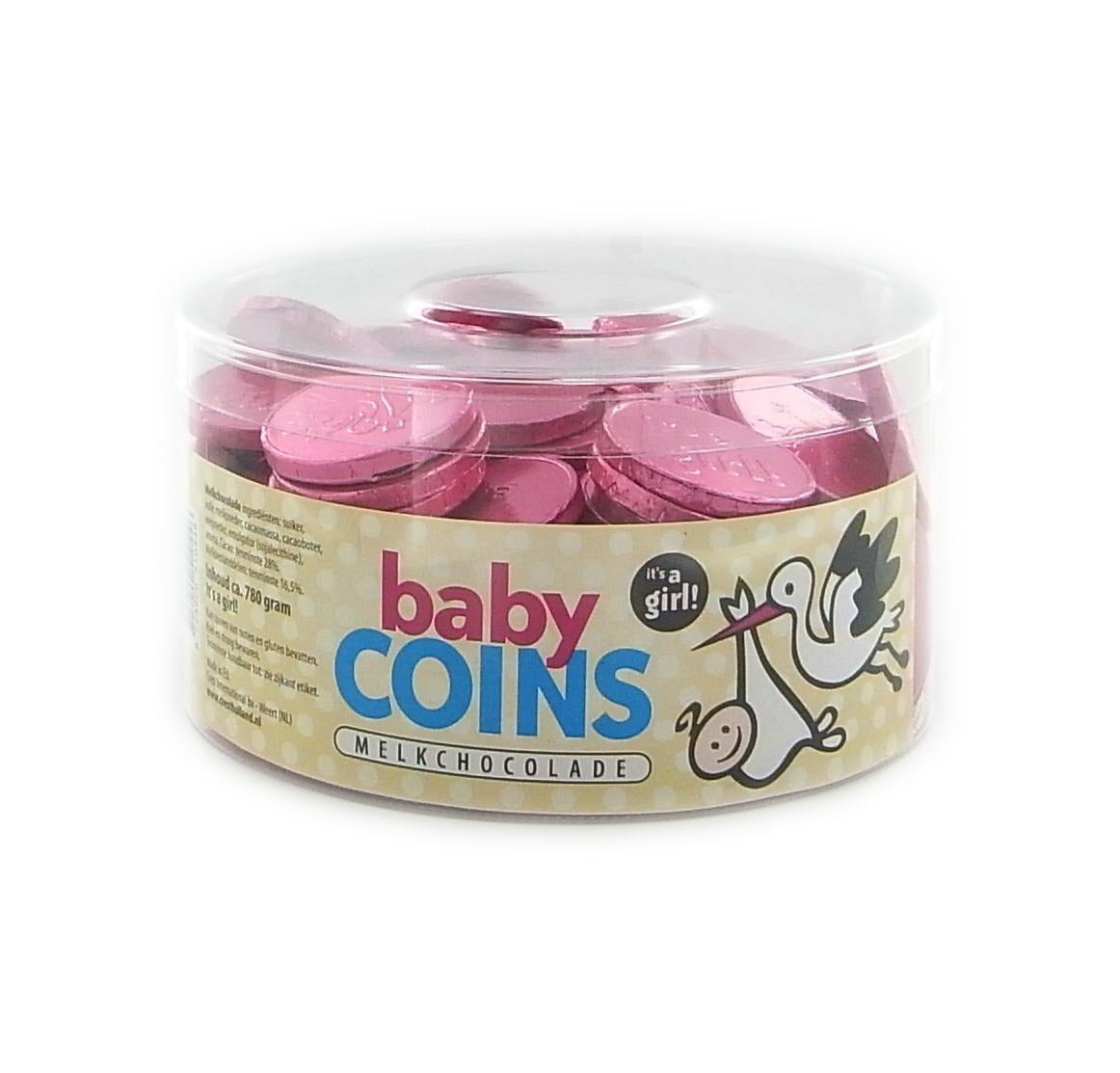 Choco Baby Coins Rosa 780 Gramm