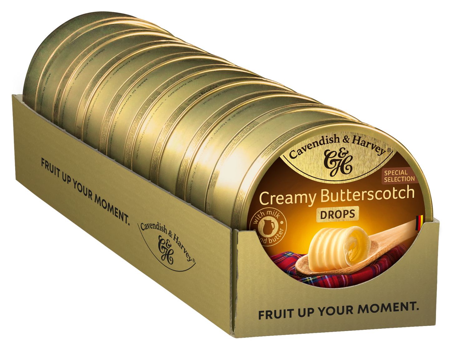 Cavendish & Harvey Butterscotch 9 x 175 Gramm