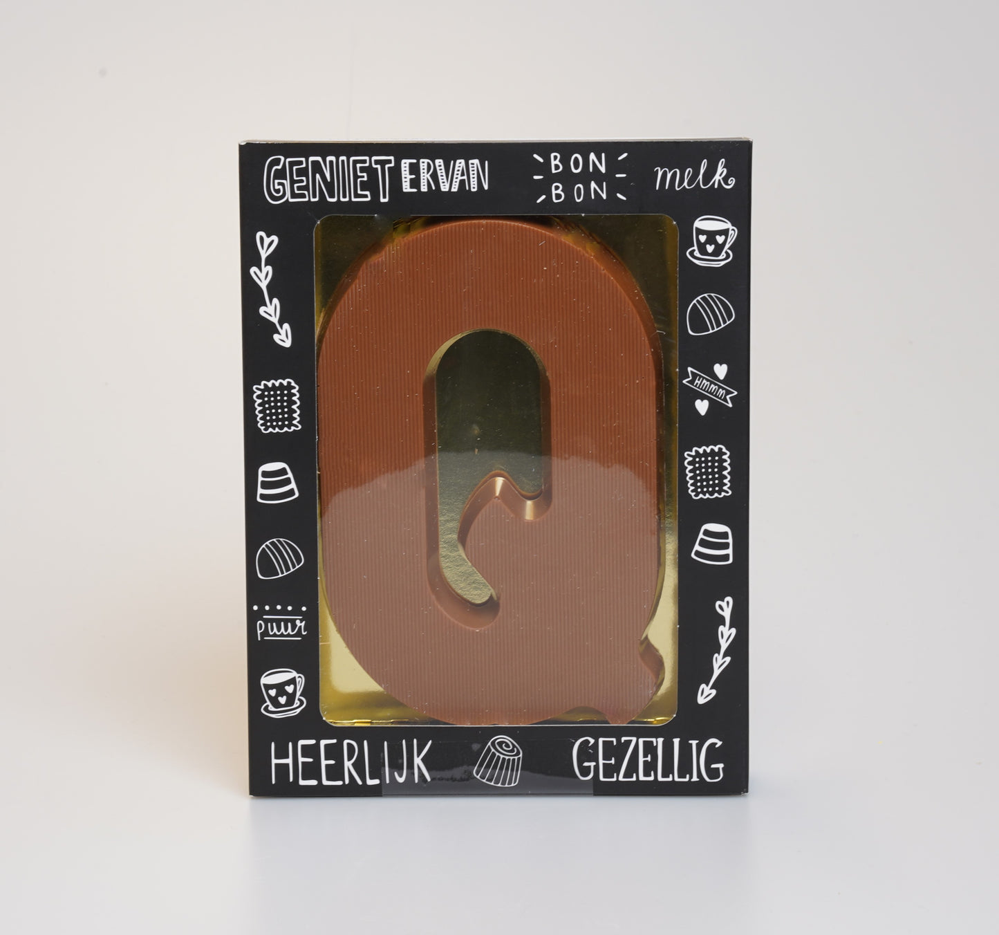 Schokoladenbuchstabe Milch Q 135 Gramm