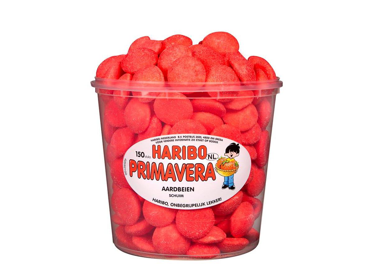 Haribo Erdbeerschaum Primavera 150 Stück