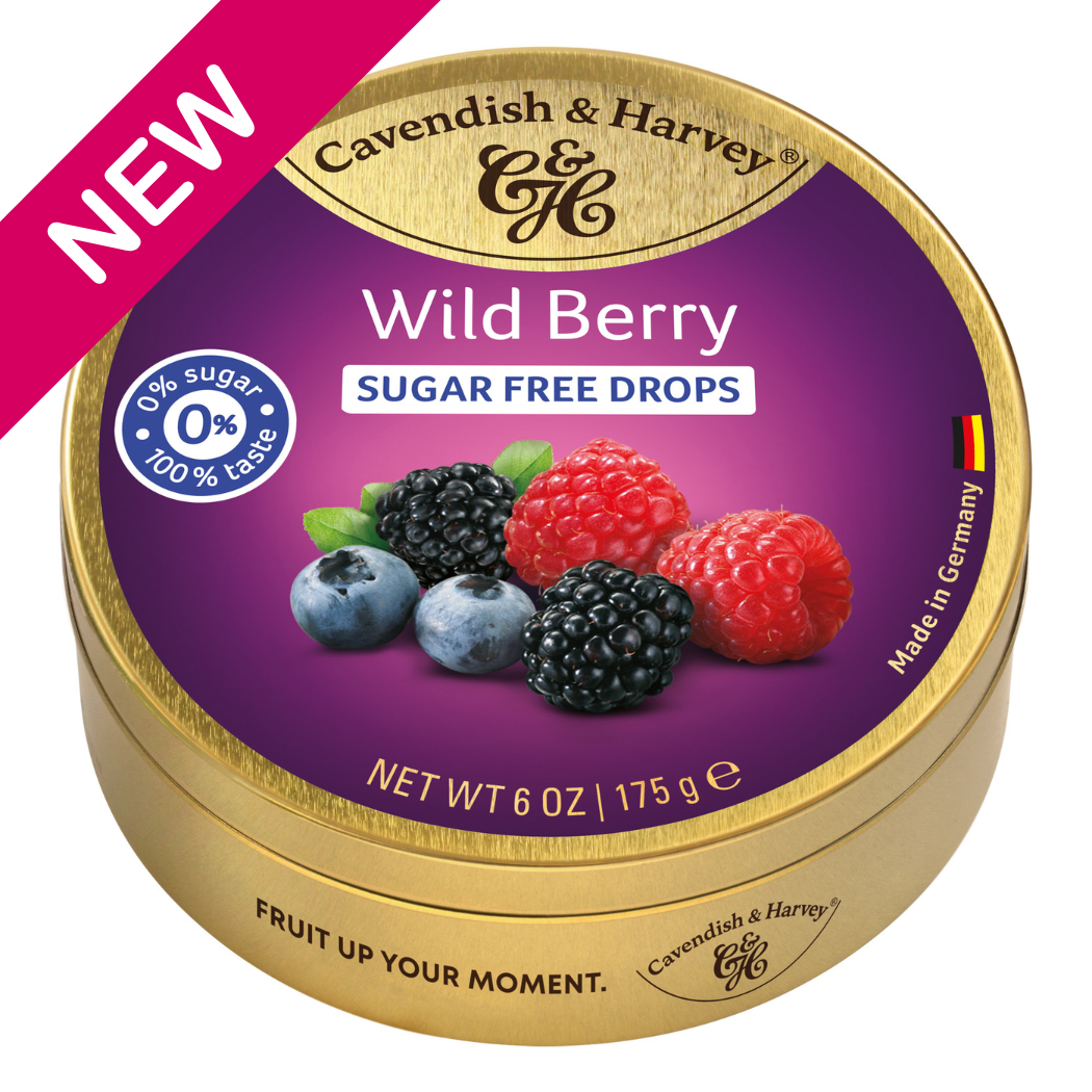 Cavendish & Harvey Zuckerfreie Waldbeeren 175 Gramm