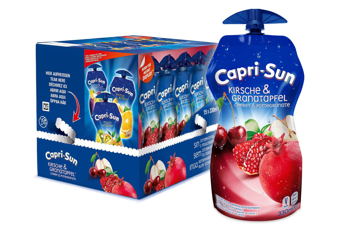 Capri-Sonne Kirsche & Granatapfel Beutel 15 x 330ML