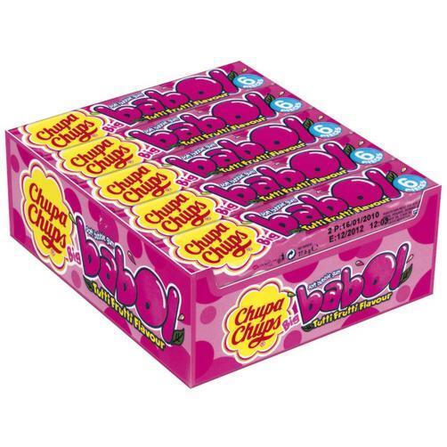 Big Babol Tutti Frutti 20 Stück Verpackung