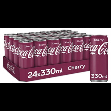 Coca Cola Kirsche 24 x 33CL