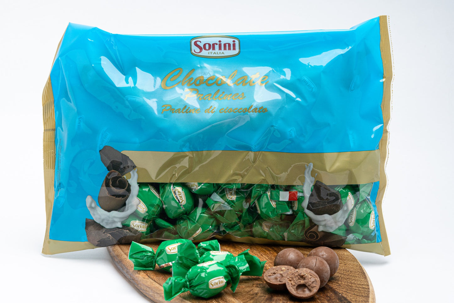 Milchpralinen Dunkelgrün Wrap 1 Kilo