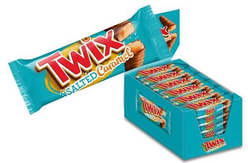 Twix Salted Caramel Extra 24 x 75 Gramm