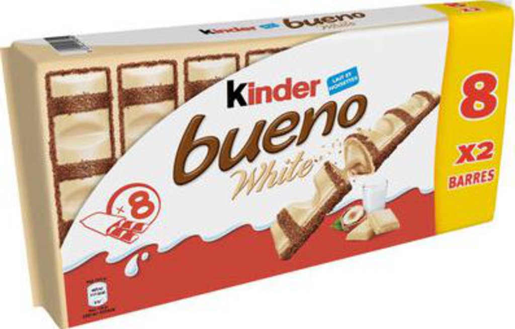 Kinder Bueno White T8 - 16 x 312 Gramm