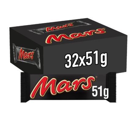 Mars Single 32 x 51 Gramm