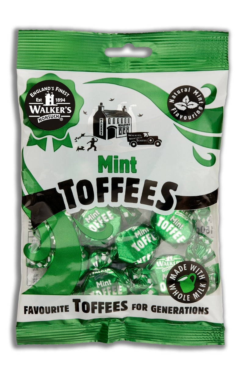 Walkers Mint Toffees - 150 Gramm
