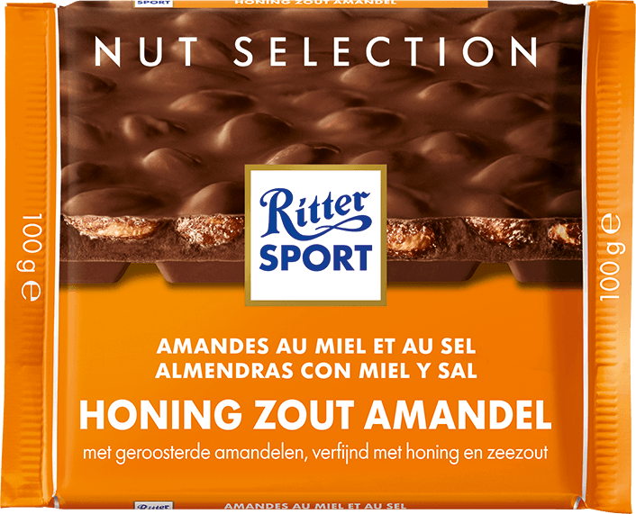 Ritter Sport Milch Honig Gesalzene Mandeln 100 Gramm
