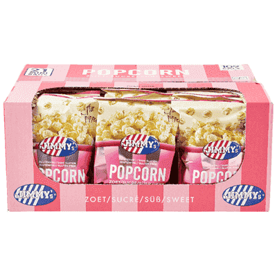 Jimmy's Popcorn Sweet Mini-Tüten 21 x 27 Gramm