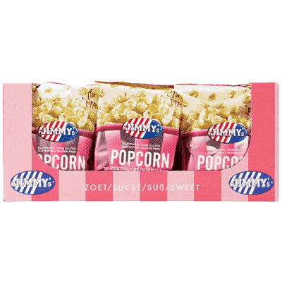 Jimmy's Popcorn Sweet Mini-Tüten 21 x 27 Gramm