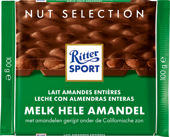 Ritter Sport Vollmilch-Mandeln Box - 11 x 100 Gramm