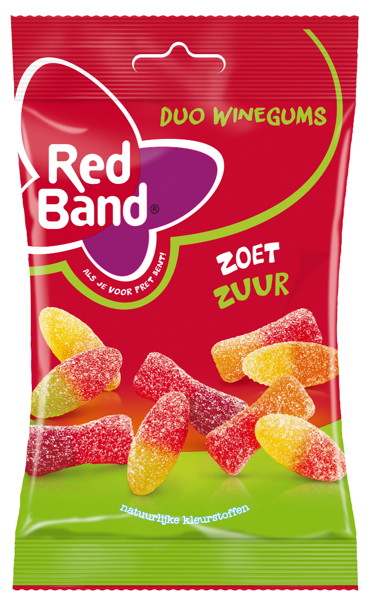 Red Band Weingummis Süß & Sauer 120 Gramm