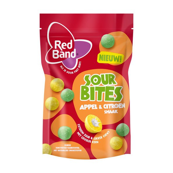 Red Band Sour Bites 8 x 145 Gramm