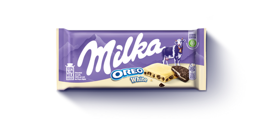 Milka Oreo Weiße Schokolade 100 Gramm