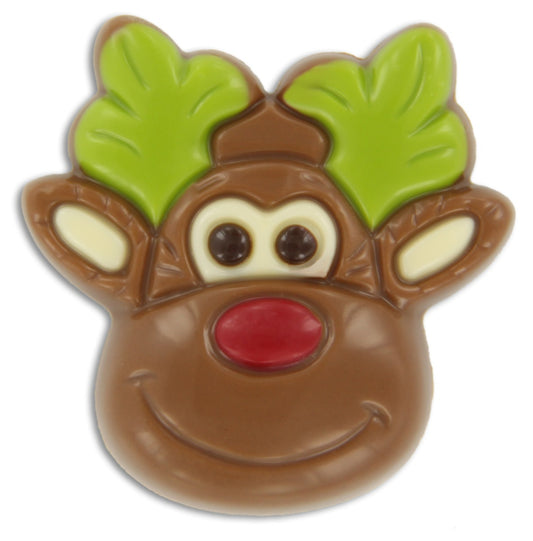 Schokoladen-Rentierkopf Rudolph Milch 2,16 Kilo