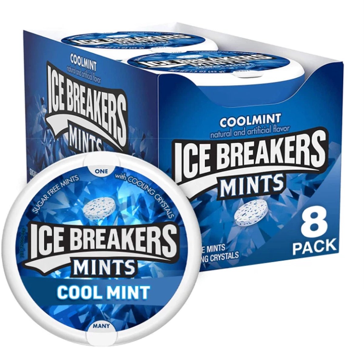 Ice Breakers Cool Mint Doos 8 x 42 Gram