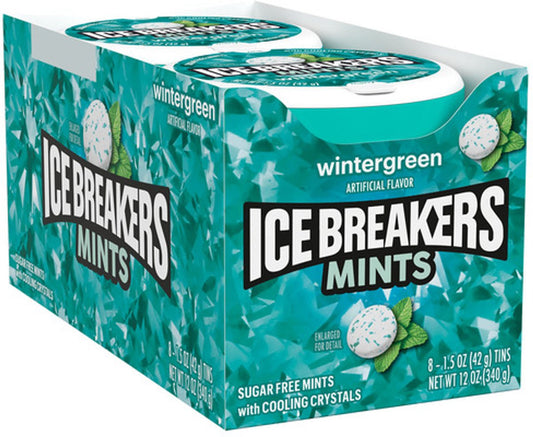 Ice Breakers Wintergreen Doos 8 x 42 Gram