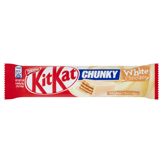 Kit Kat Chunky White Single Chocolate Bar 42 Gramm