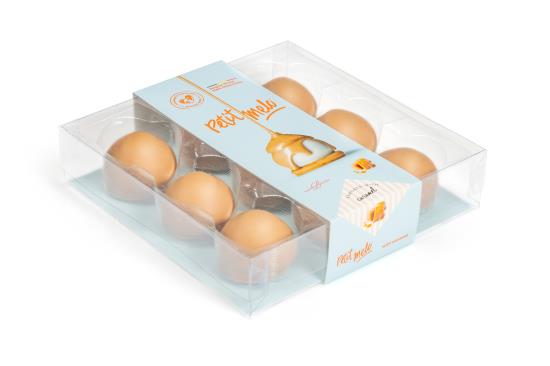 Petit Melo Weiße Schokolade Karamell 85 Gramm