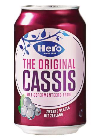 Hero Cassis Tablett 24 x 330 ml