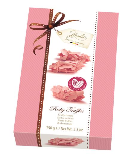 Blätterteig-Trüffel Ruby 150 Gramm