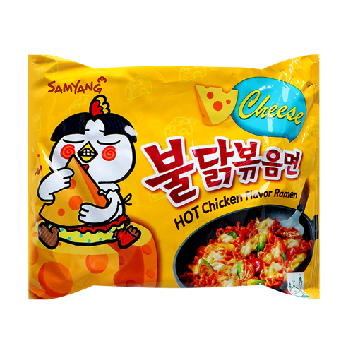 Samyang Ramen Scharfe Hühnerkäsenudeln 140 Gramm