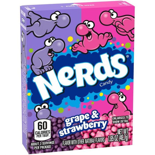 Wonka Nerds Erdbeere Traube 47 Gramm