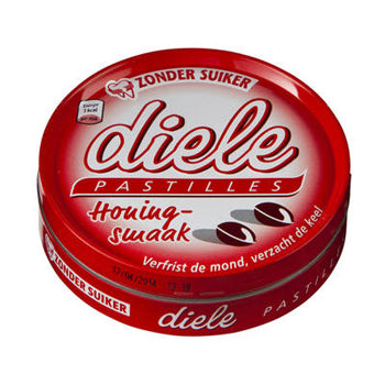 Diele Zuckerfreie Honigpastillen Box - 10 x 75 Gramm