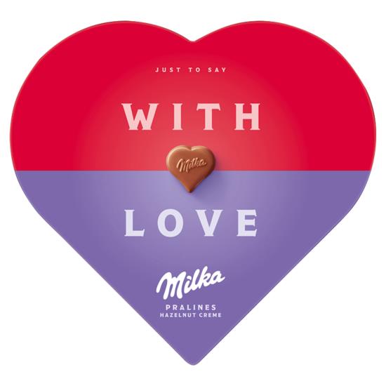 I Love Milka Praline 165 Gramm