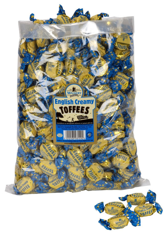 Walkers Englische Creamy Toffees 2,5 KG