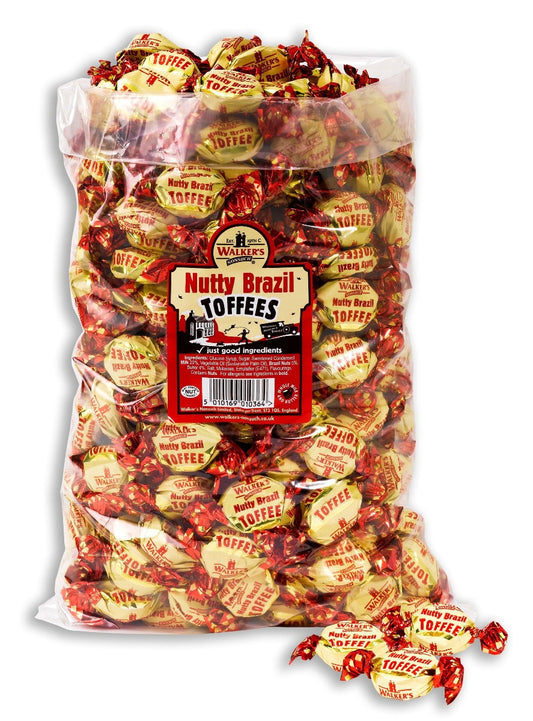 Walkers Nussige Brasilianische Toffees 2,5 KG
